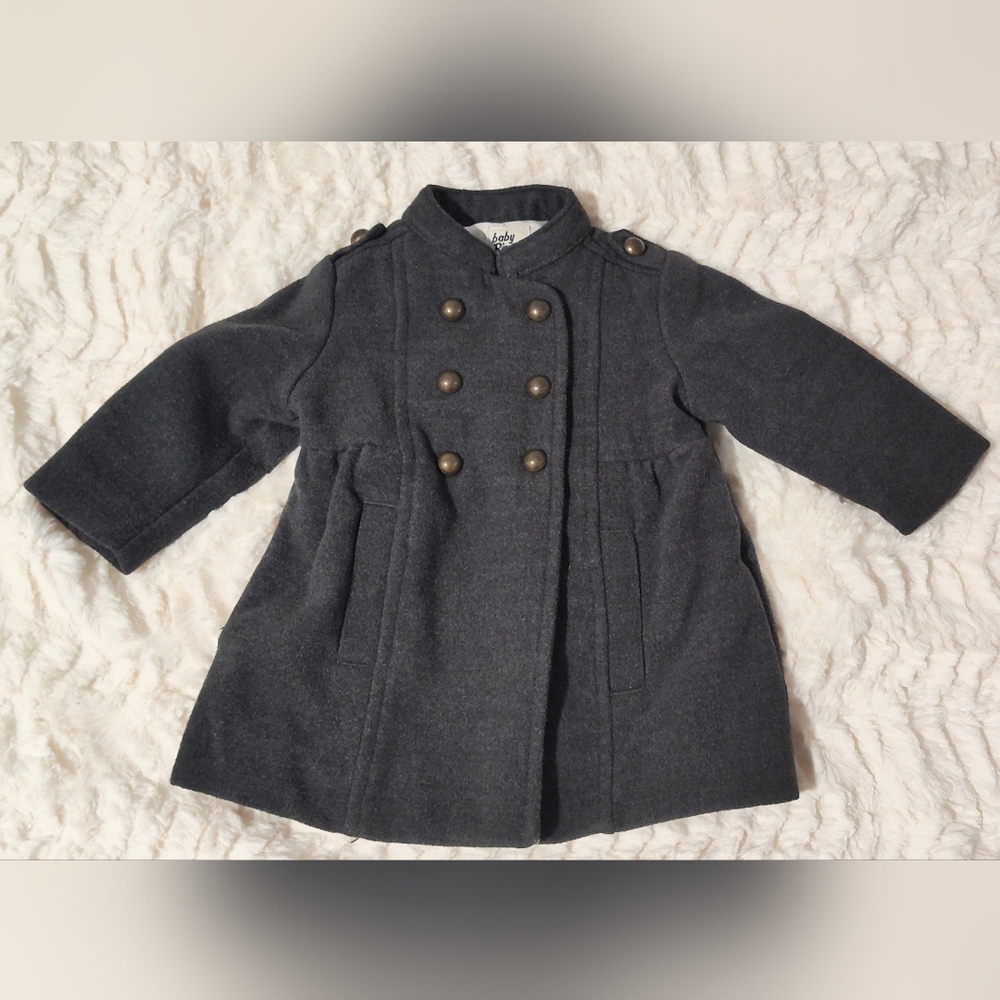 OshKosh B'gosh Charcoal Pea Coat for Kids